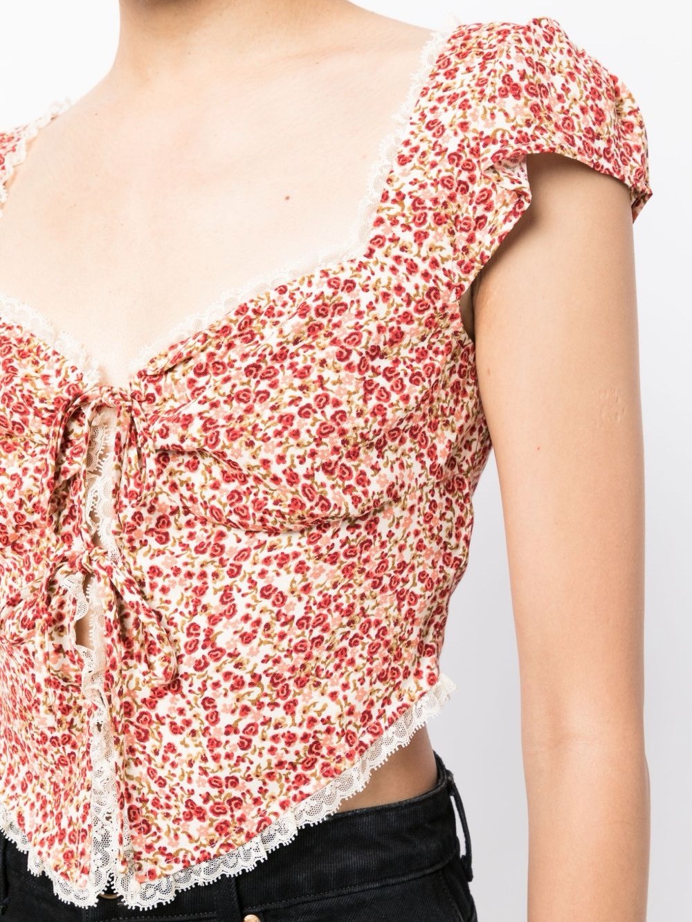 Reformation in Safia Top Size 10/M